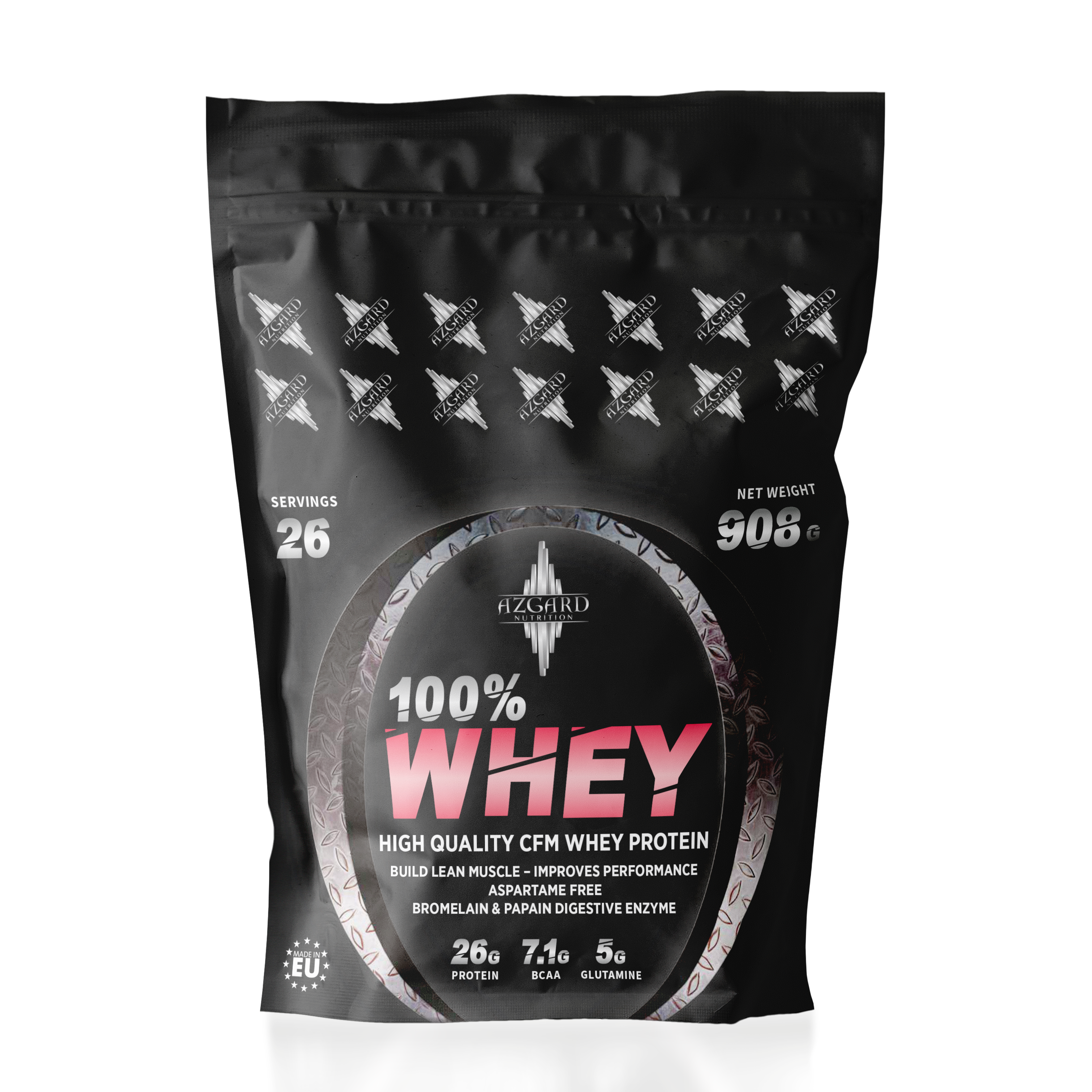 AZGARD WHEY PROTEIN 100% PREMIUM 908G Dupla čokolada