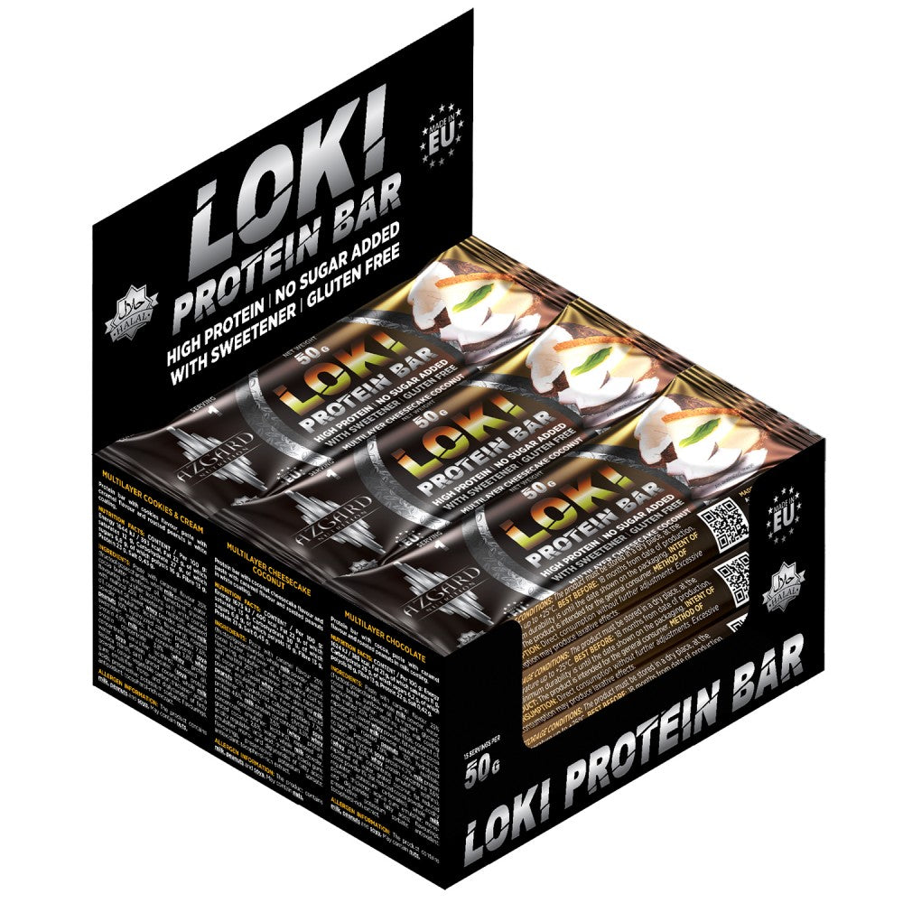 AZGARD LOKI Proteinska čokoladica Kokos čizkejk