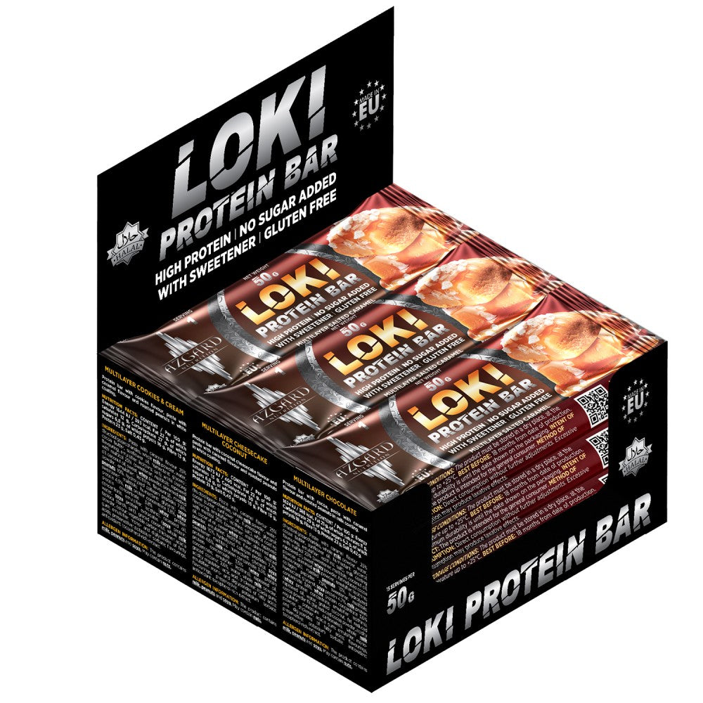 AZGARD LOKI Proteinska čokoladica Karamela